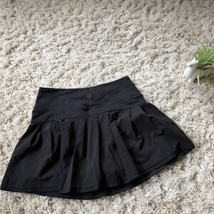 VOGO Athletica Elegant Black Tennis sporty Circle Skirt